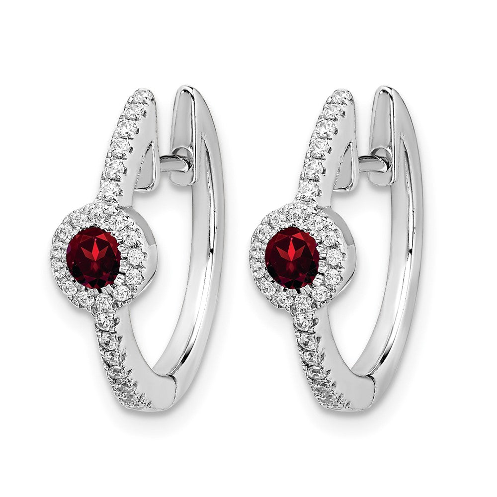 Diamond and Cabochon Gemstone Earrings