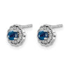 Diamond and Cabochon Gemstone Earrings
