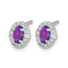 Diamond & Cabochon Gemstone Earrings