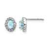 Diamond & Cabochon Gemstone Earrings