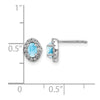 Diamond & Cabochon Gemstone Earrings