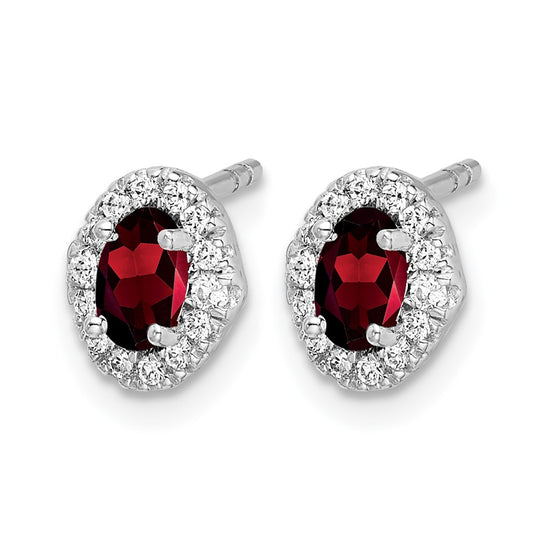 Diamond & Cabochon Gemstone Earrings