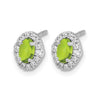Diamond & Cabochon Gemstone Earrings
