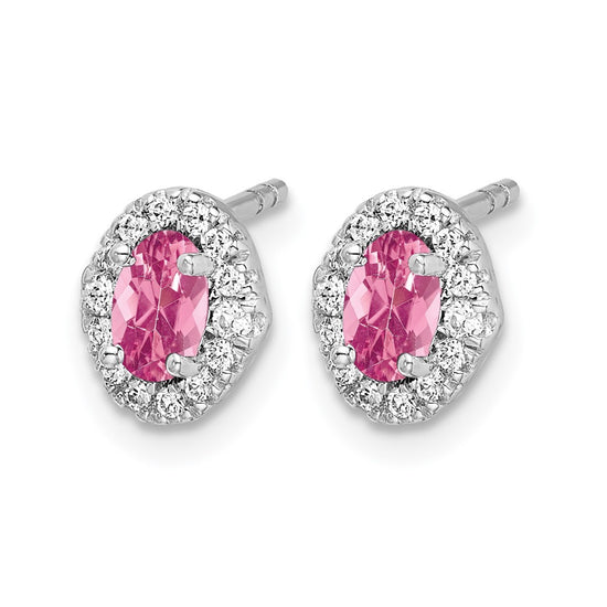 Diamond & Cabochon Gemstone Earrings