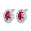 Diamond & Cabochon Gemstone Earrings