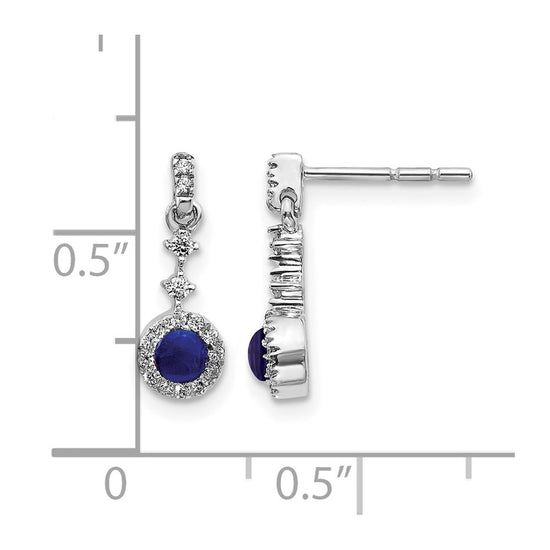 Diamond & Cabochon Gemstone Earrings