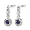 Diamond & Cabochon Gemstone Earrings