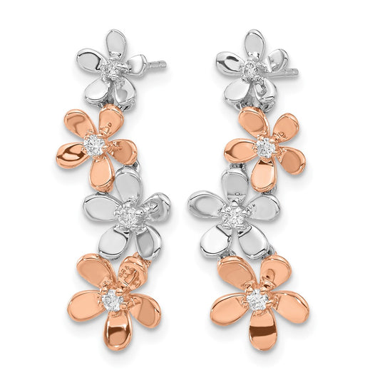 Diamond Dangle Earrings