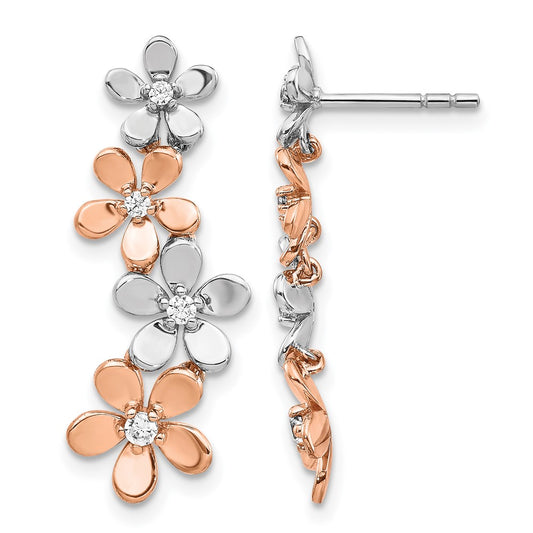 Diamond Dangle Earrings