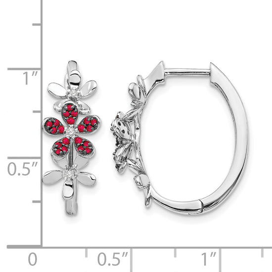 Gemstone & Diamond Earrings