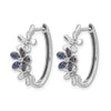 Gemstone & Diamond Earrings