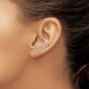 Diamond Ear Climbers