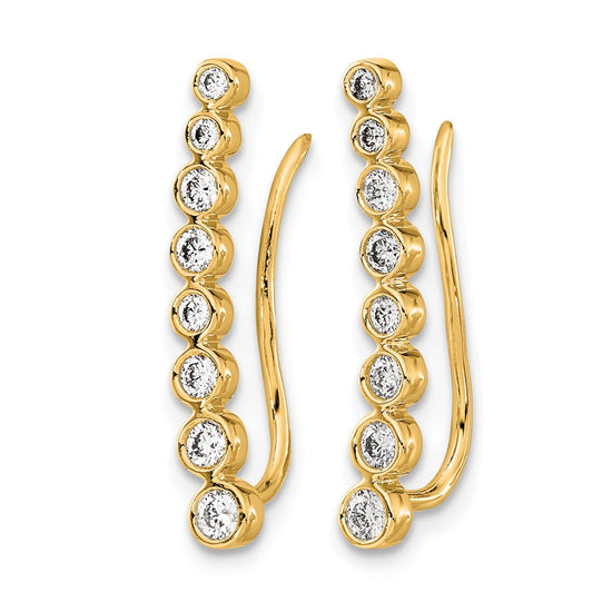 Diamond Ear Climbers