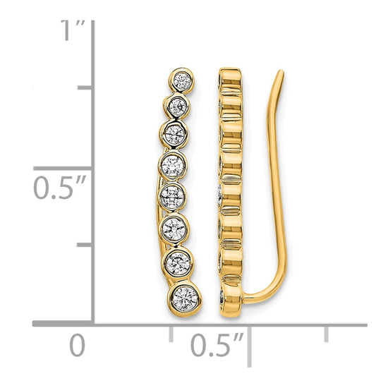 Diamond Ear Climbers