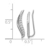 Diamond Ear Climbers