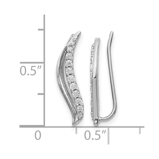 Diamond Ear Climbers