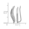Diamond Ear Climbers
