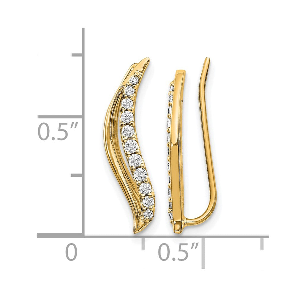 Diamond Ear Climbers
