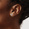 Diamond Initial Earrings
