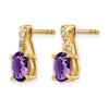 Gemstone and Diamond Earrings
