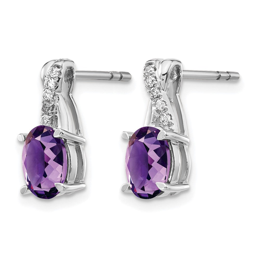 Gemstone and Diamond Earrings