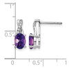 Gemstone and Diamond Earrings
