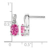 Gemstone and Diamond Earrings