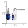 Gemstone and Diamond Earrings