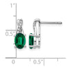 Gemstone and Diamond Earrings