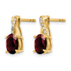 Gemstone and Diamond Earrings