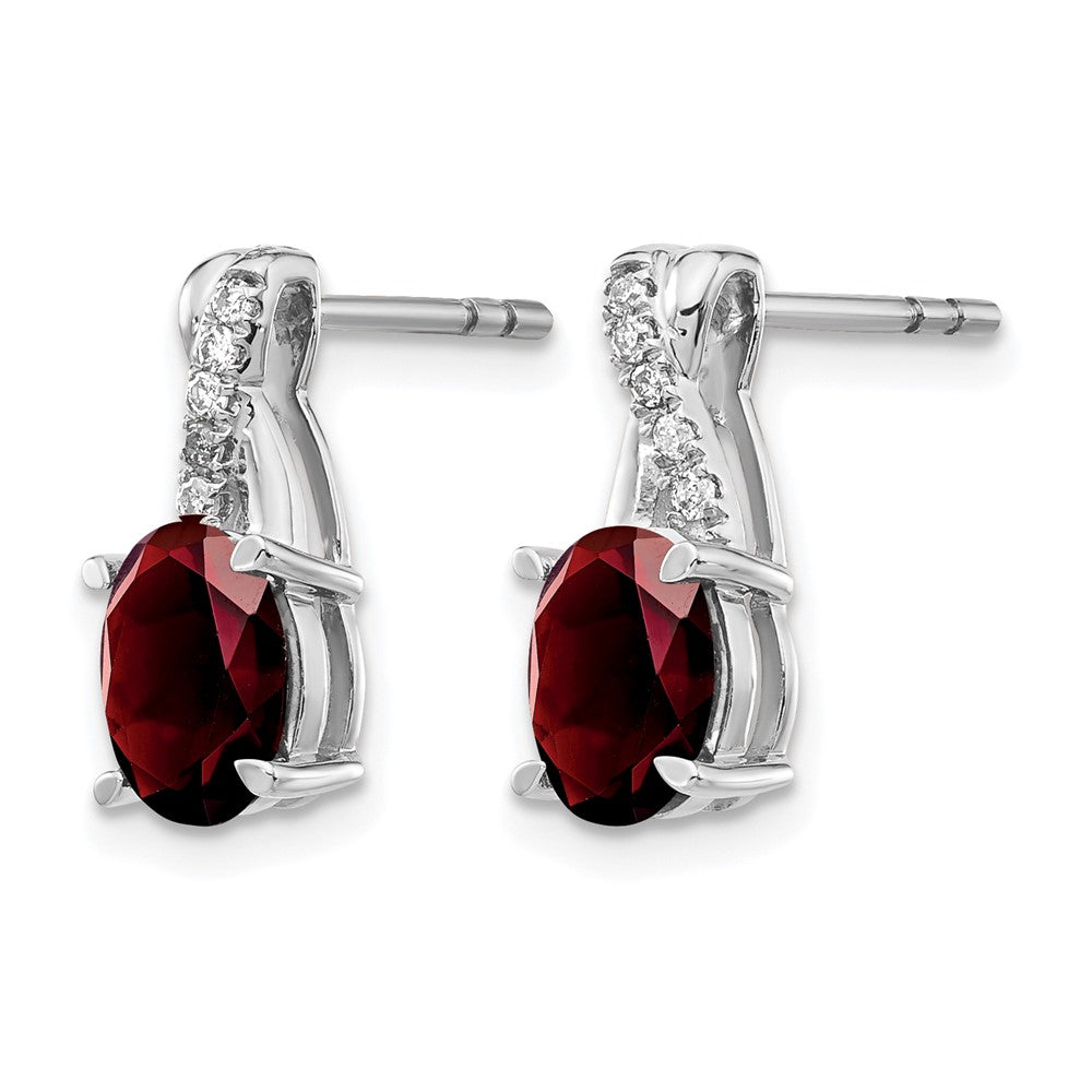 Gemstone and Diamond Earrings