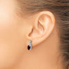 Gemstone and Diamond Earrings