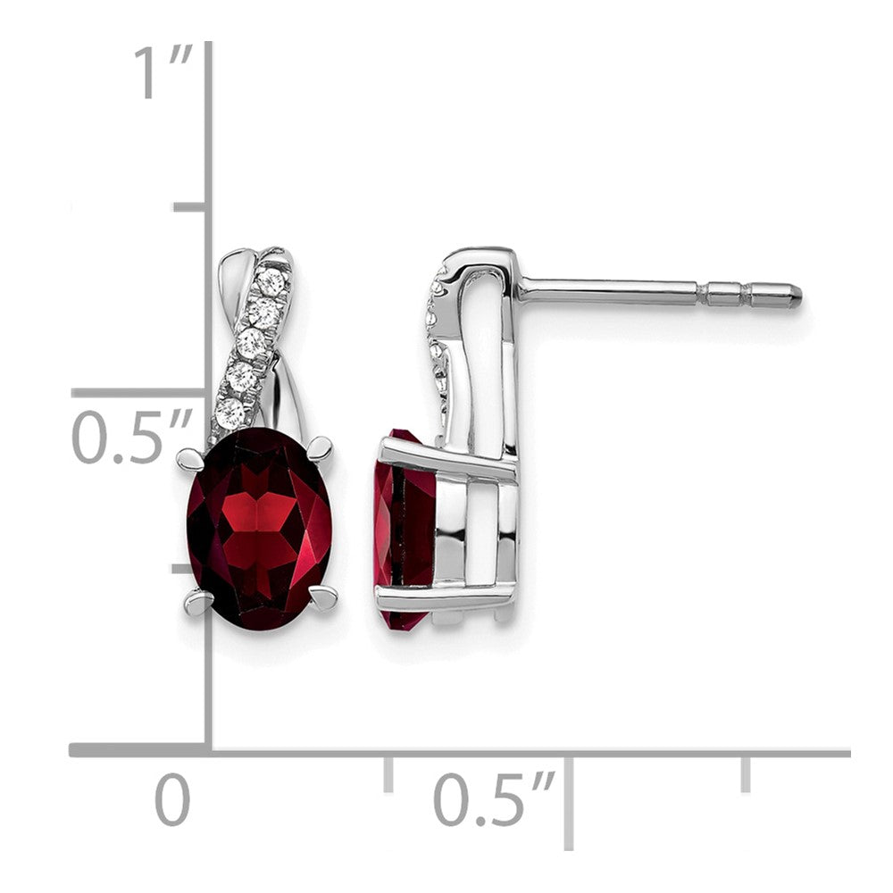 Gemstone and Diamond Earrings