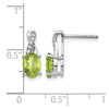 Gemstone and Diamond Earrings