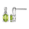 Gemstone and Diamond Earrings