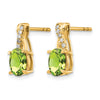 Gemstone and Diamond Earrings