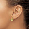 Gemstone and Diamond Earrings