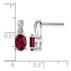 Gemstone and Diamond Earrings