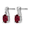 Gemstone and Diamond Earrings