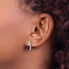 Gemstone and Diamond Earrings
