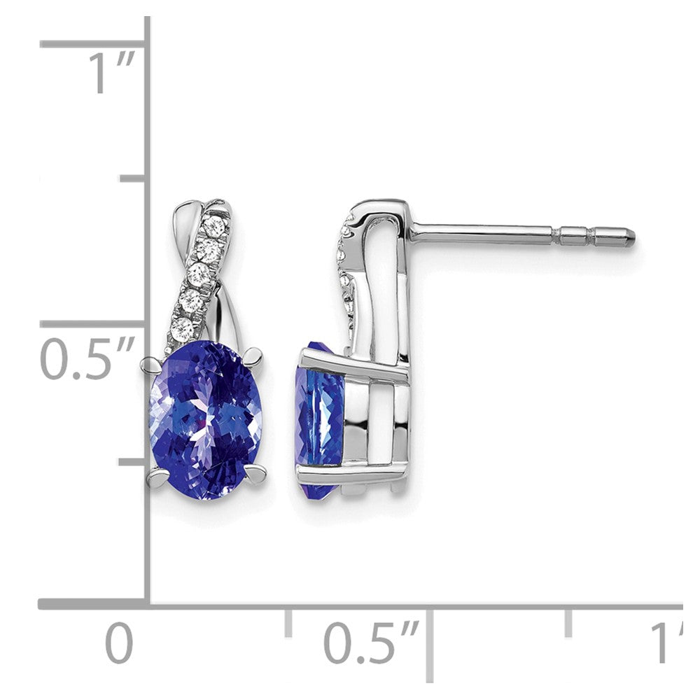 Gemstone and Diamond Earrings