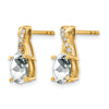 Gemstone and Diamond Earrings
