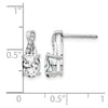 Gemstone and Diamond Earrings