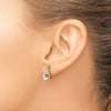 Gemstone and Diamond Earrings