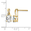 Gemstone and Diamond Earrings
