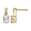 Gemstone and Diamond Earrings