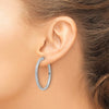 Gold Diamond Hinged Hoop Earrings