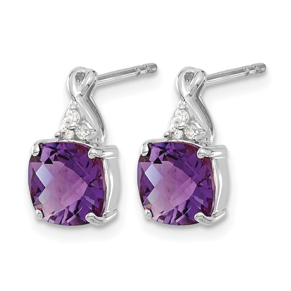 Gemstone and Diamond Earrings