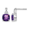 Gemstone and Diamond Earrings