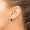 Gemstone and Diamond Earrings